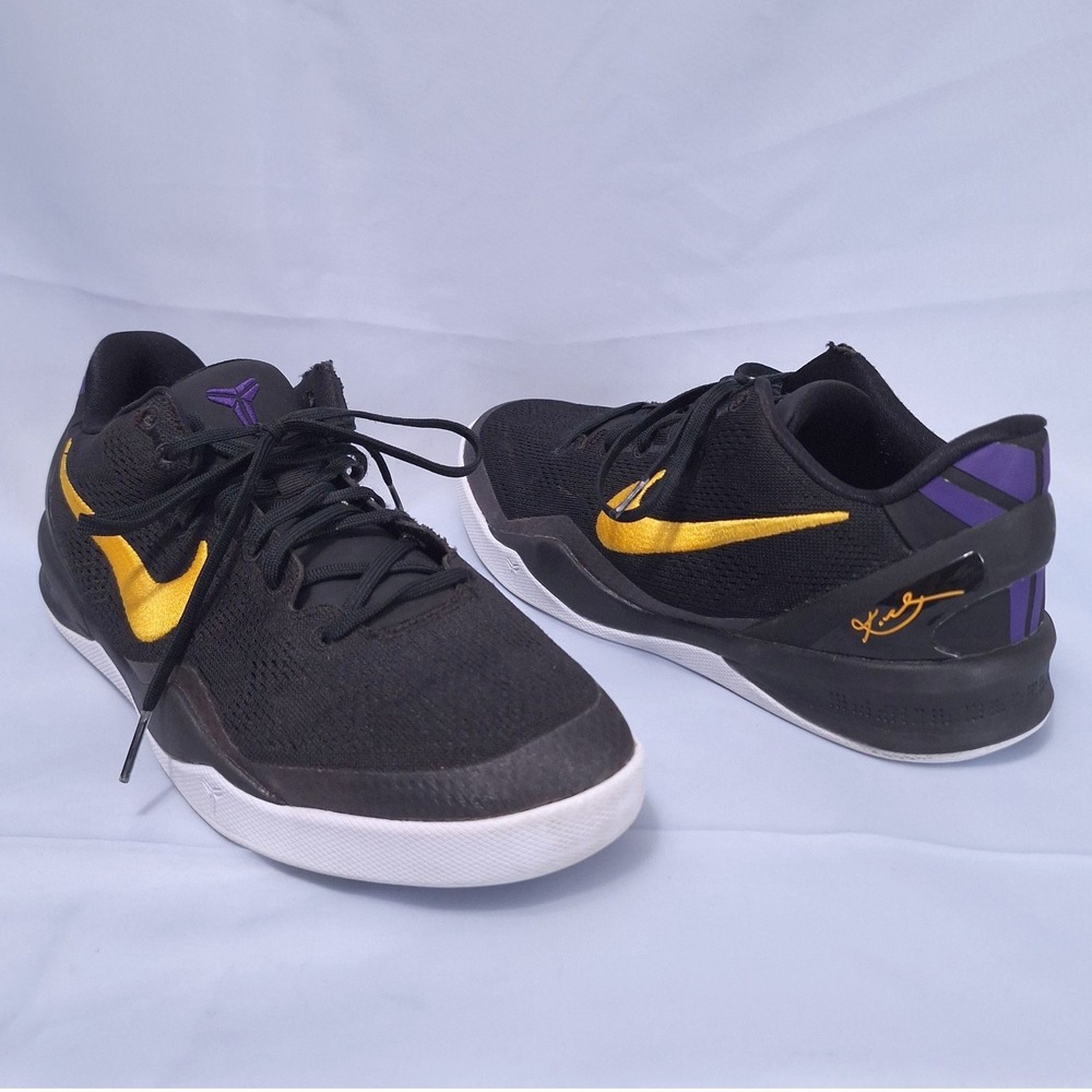 Nike Kobe 8 Protro Lakers Away Black Gold FN0266-002 Youth 7Y Women 8.5‎ EUR 40